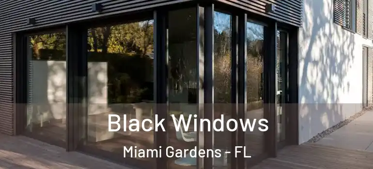  Black Windows Miami Gardens - FL