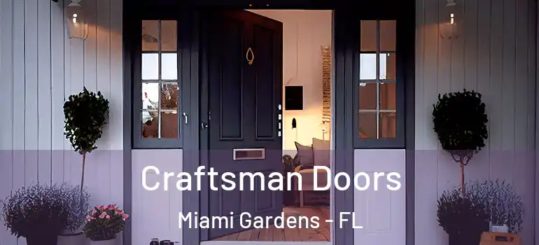  Craftsman Doors Miami Gardens - FL