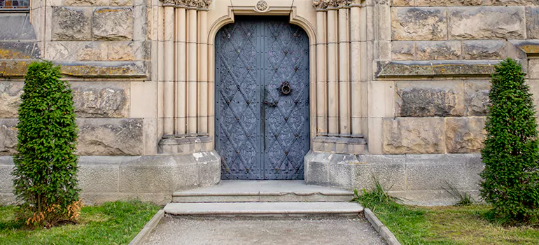 Traditional Double Front Doors in Miami Gardens, FL