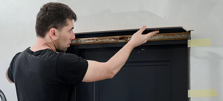 Wood Door Hole Repair in Miami Gardens, FL