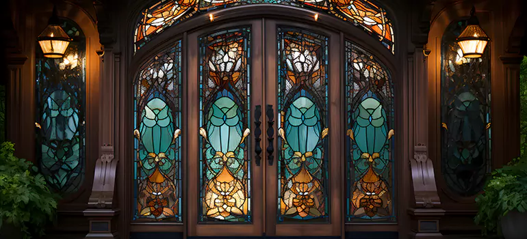 Wrought Iron Storm Door in Miami Gardens, FL