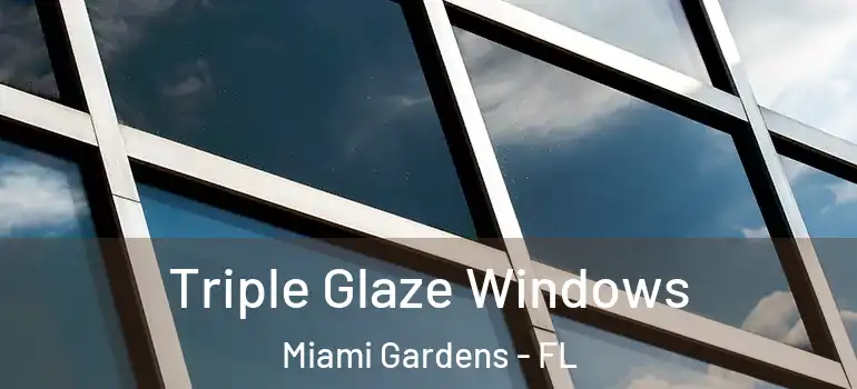  Triple Glaze Windows Miami Gardens - FL